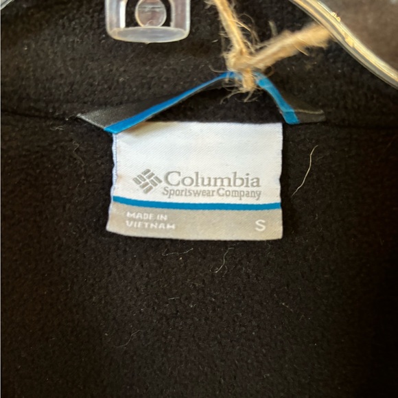 Georgia Bulldogs Columbia Womens Fleece Jacket Black Sewn Logo NCAA - Picture 5 of 8